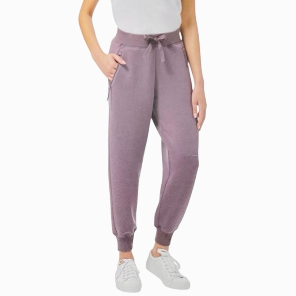 Kirkland Signature Women's SMALL Active Jogger Pants Mauve Pink/Purple NEW